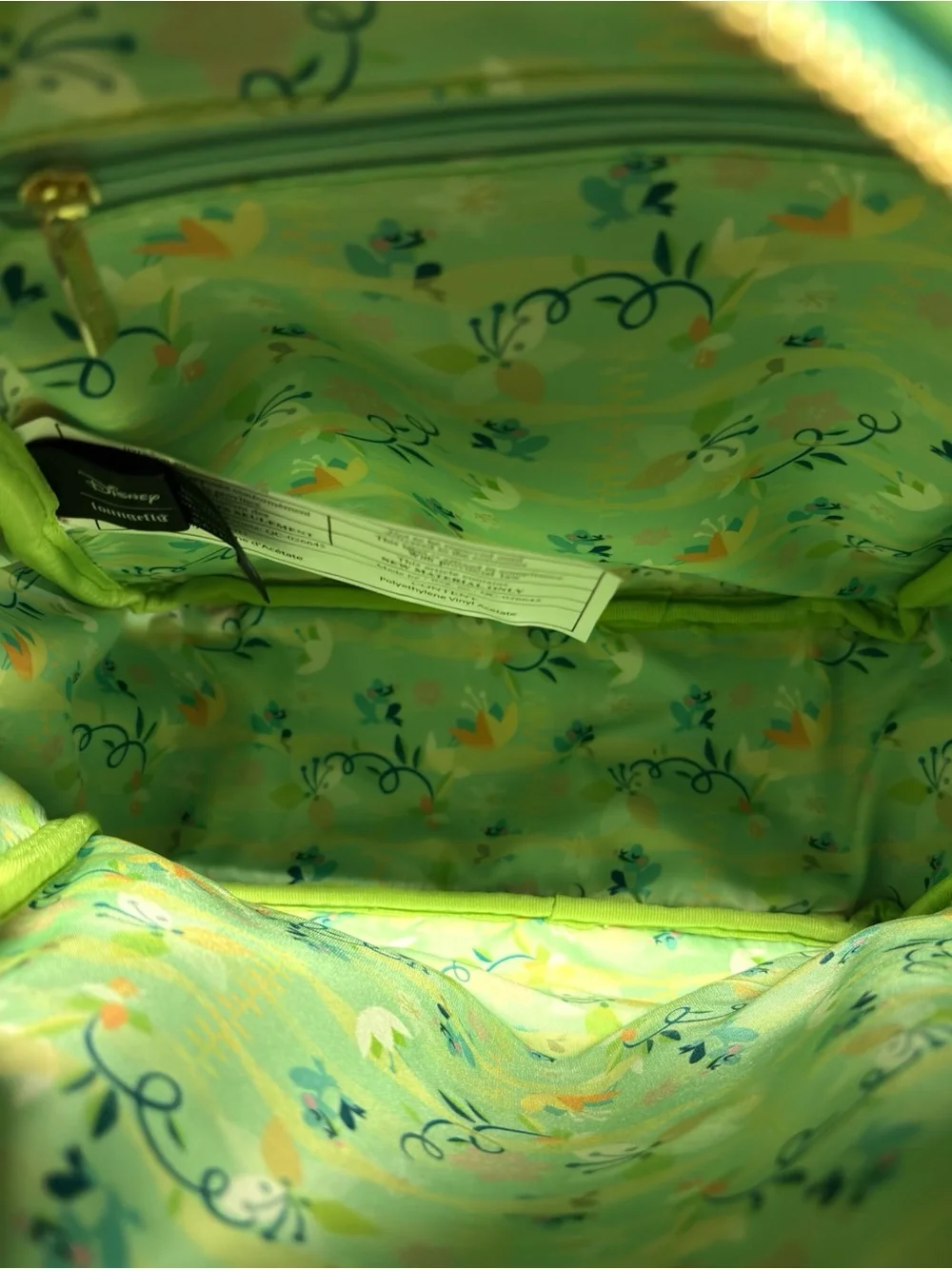 Loungefly | Disney The Princess and the Frog Tiana Faux Leather Mini Backpack